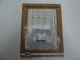1989 Mack Camions Maintenance &amp; Lubrification Manuel Eau Endommagé Usine OEM - £27.42 GBP