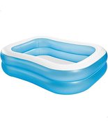 Intex 57180NP Pool Rectangular, Light Blue White - £69.18 GBP