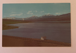Hap Hopkins Reservoir And Clark Canyon Dam Near Dillon Montana Postcard - £7.86 GBP