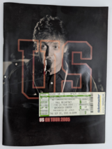 Paul McCartney US On Tour 2005 Program &amp; Ticket - £27.23 GBP