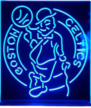 Basketball Boston Celtics 3D illusion Color Changing LED Night Light Lamp - $464.39 MXN