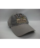 Disney Animal Kingdom Youth Hat Gray Hook Loop Baseball Cap - £11.80 GBP