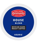 COMMUNITY COFFEE HOUSE BLEND MEDIUM-DARK ROAST COFFEE PODS 24 CT - €21,19 EUR