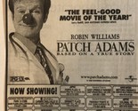 Patch Adams Movie Print Ad Robin Williams TPA10 - $5.93