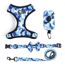 Camouflage Dog Chest Harness Set With Printed Polyester Strap - £16.68 GBP+