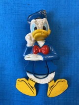 VINTAGE DONALD DUCK CLIP BOOK PAGE HOLDER - RUBBER.? - $15.00