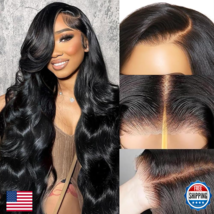 Eecbn 9X6 Glueless Wigs Human Hair Pre Plucked Pre Cut 30 Inch Hd Lace F... - $79.61