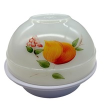 Vintage Fire King Oven Ware Nesting Mixing Bowl Fruit Pattern Kitchen 7 1/2&quot; #6 - £14.27 GBP