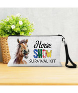 Horse Show Survival Kit Bag, Equestrian Makeup Bag, Horse Show Mom Gift,... - £12.50 GBP