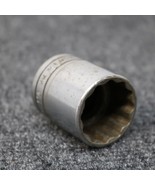 Snap on Tool USA 1-1/8&quot; SAE Flank Drive Shallow Socket 12 Point 1/2&quot; Dri... - £10.14 GBP