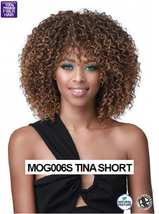 MOG006S High Definition Curls Synthetic Wigs &#39;tina Short&#39; Bobbi Boss Midway - £22.77 GBP