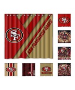 Rare!!! San Francisco 49ers Custom Waterproof Polyester Shower Curtain 4... - $42.10 CAD+