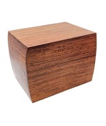 Wooden Urn Box Cremation Urn for Human Ashes Adult Large Funeral urn Ash... - £52.18 GBP