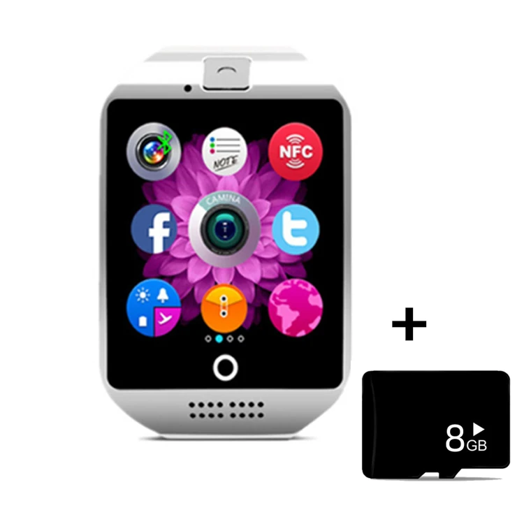 Reloj Smart  Q18 Man Smart Watch 2020 With SIM TF Card Dial Call Support Faceboo - £147.85 GBP