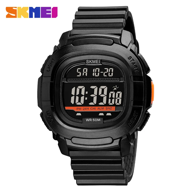 Dual Time Sport Watches For Mens Chrono Countdown Digital Men Wrist Watc... - $24.05