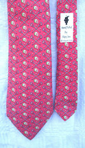 Vineyard Vines Youth Lacrosse Sticks and Helmet Silk Tie NEW No Tag Made in USA - £28.85 GBP
