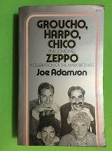 Groucho, Harpo, Chico By Joe Adamson - First Paperback Printing 1974 - £31.83 GBP