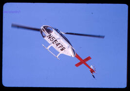 35 mm color slide * taken 1979 May Helicopter id N59479 bottom view - $5.50