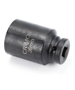 36mm Socket 1/2&quot; Drive 12 point Hub Nuts/Flywheel Deep Impact Socket - $2.99