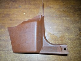 Used Volvo 740 Passenger Right Lower Kick Panel Oxblood ECU Cover - $37.39