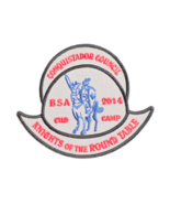 Conquistador Council 2014 Patch BSA Boy Scouts Cub Camp Knights of Round... - $4.90