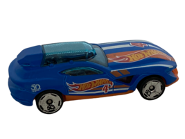 Hot Wheels Fast Master HW 50th Race Team Car Blue Malaysia Tinted Blue Windows - £2.39 GBP