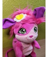 2015 Spin Master Popples, Bubbles 8 &quot; Plush Stuffed Animal Toy Pink Daisy  - $507.89 MXN