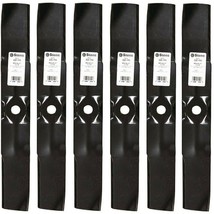 6 Blades for John Deere ZTrak Z445 Z425 Z435 Replace M143520 54&quot; C Deck Mower - $78.37