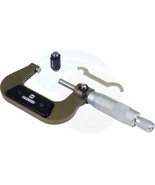 25-50mm External Metric Gauge Micrometer Machinist Measuring Tool Case - £22.27 GBP