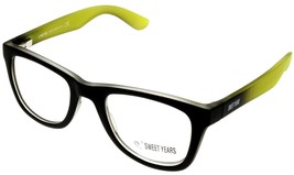 Sweet Years Eyewear Frame Black Green Square Italian Made SY320 03 - £28.68 GBP