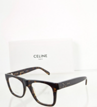 Brand New Authentic Celine Cl 50018I Eyeglasses 052 Tortoise CL50018I - $178.19