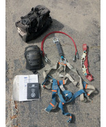 Burlington Northern Railroad Train Rail Worker Safety Harness Gear Compl... - $128.65