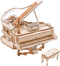 3D Wooden Puzzles for Adults 223Pcs Piano Model Kit 1:20 Scale Building Puzzles  - £42.78 GBP