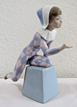 Vintage Lladro Porcelain “Harlequin-C” Signed, Dated Figurine  - $4,008.39 MXN