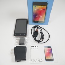 BLU Star 4.0 Dual SIM Silver/Black Unlocked Android Phone - £78.40 GBP