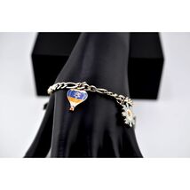 Vintage 2002 Olympics Salt Lake City Enameled Charm Bracelet - $34.16