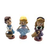 Disney Animators Princess 3&quot; Figures Cinderella, Sleeping Beauty and Belle - $14.95