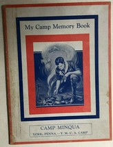 MY CAMP MEMORY BOOK (1928) Camp Minqua YMCA CAMP York, PA - £7.77 GBP
