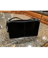 Vintage Hillard &amp; Hanson Shoulder Handbag Purse Black - $12.64 CAD