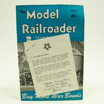 The Model Railroader Magazine June 1945 No. 6 Train HO - £4.67 GBP