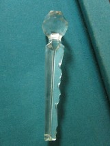 Antique 6 Cut Spear Crystal Prism 15&quot; - £235.36 GBP