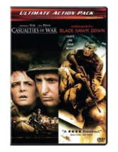 Casualties of War &amp; Black Hawk Down Dvd - £9.19 GBP