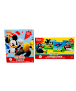 Disney Mickey Mouse Clubhouse 6 Piece Puzzle &amp; 24 Jigsaw Puzzle  Pieces ... - £12.44 GBP
