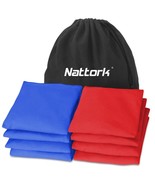 Nattork Cornhole Bags Set of 8 - Premium Corn Hole Bean Bags for Tossing... - $349.53 MXN