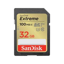 San Disk Extreme 32GB UHS-I U3 Sdhc Memory Card - £20.63 GBP