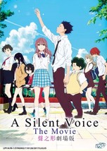 DVD Anime A Silent Voice The Movie (Koe No Katachi) English Dubbed &amp; All Region - £53.47 GBP