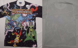 Justice League Of America Crisis Variant Dc Comics Front Only Sublimation Shirt - £2.40 GBP