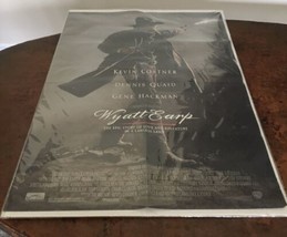 Kevin Costner Folded Movie Posters (3) Wyatt Earp DS Dances Wolves DS Ro... - $32.36