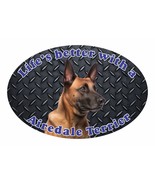 BELGIAN MALANOIS DOG LIFE&#39;S BETTER ASSORTED CAR MAGNET CAN PERSONALIZE C... - $148.20 MXN+