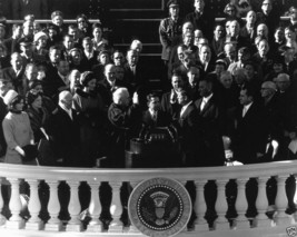 JFK John F. Kennedy is sworn in as 35th US President 1961 New 8x10 Photo - $8.81